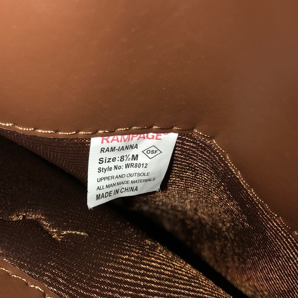 Brown riding boots - Picture 2 of 2